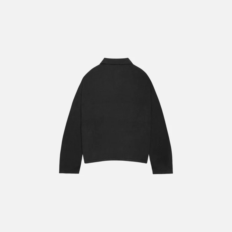 Boucle Hover Longsleeve Knit Polo g