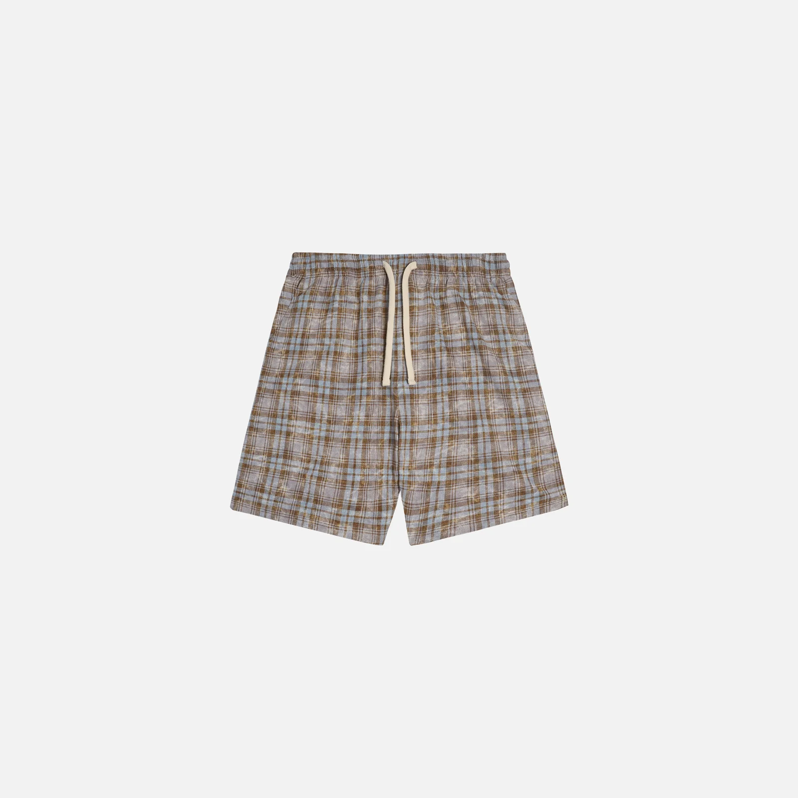Rocco Shirting Shorts Bleached Check Rocco Shirting Shorts Bleached Check